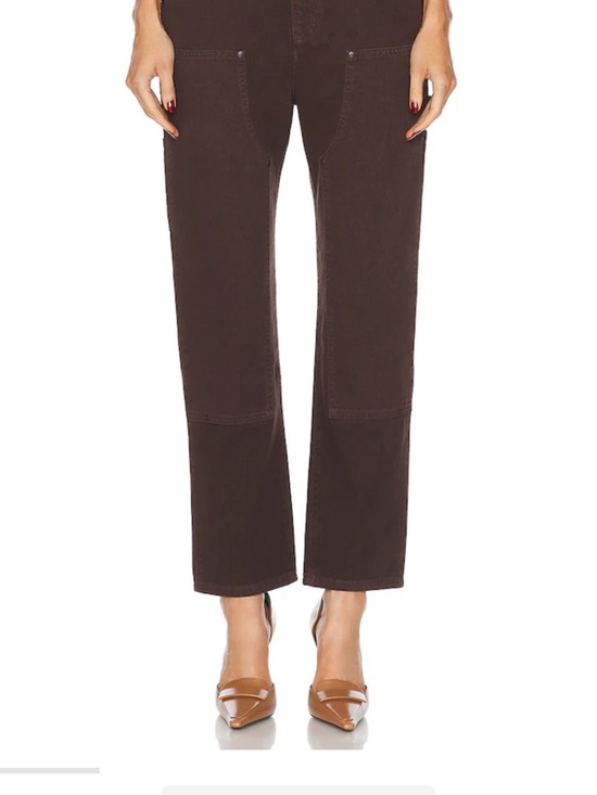 Renggli Slim Fit Work Pants Dark Brown 25/26
